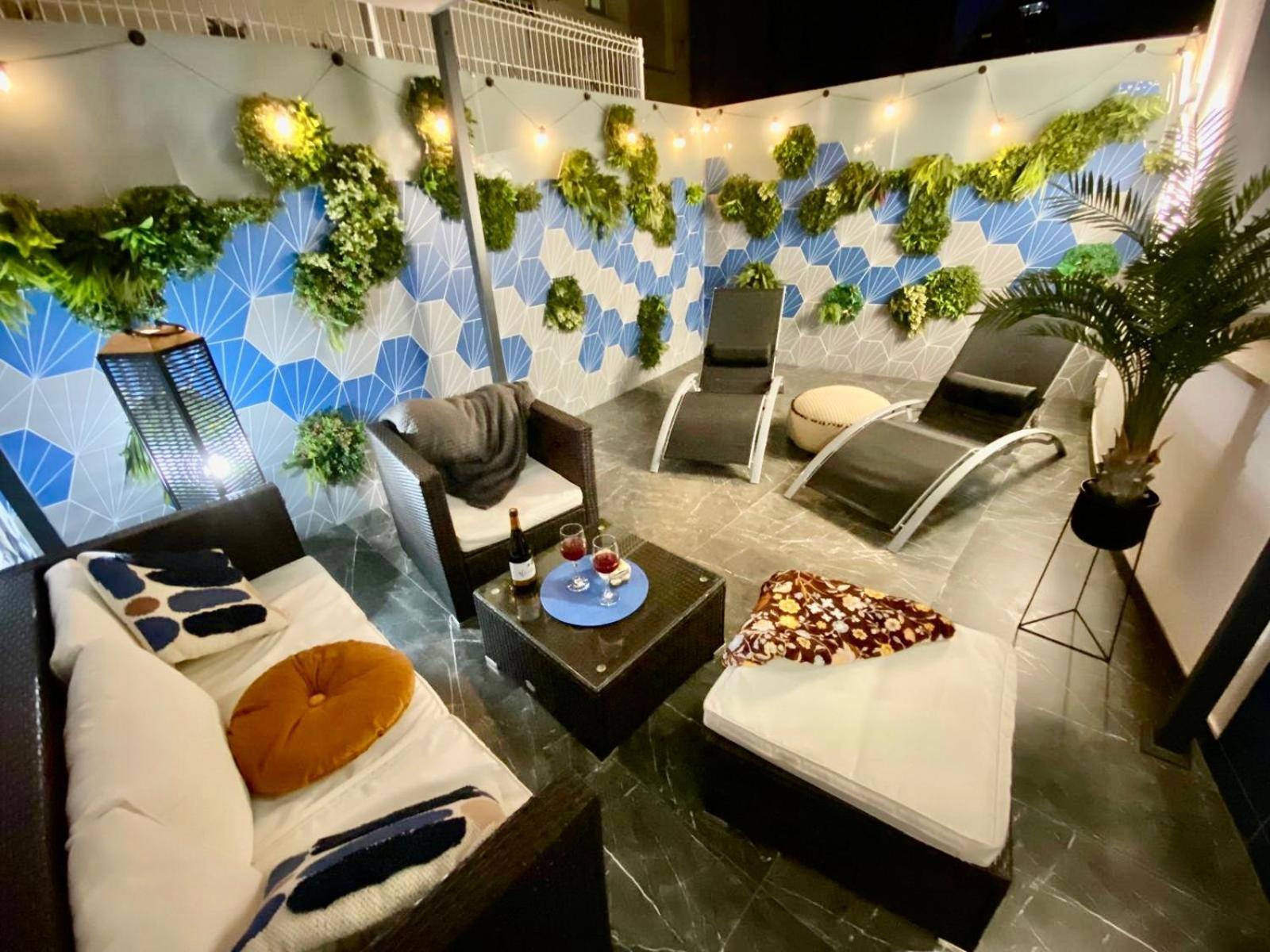 Elegante Apartamento Tres Colores Alicante Exterior foto