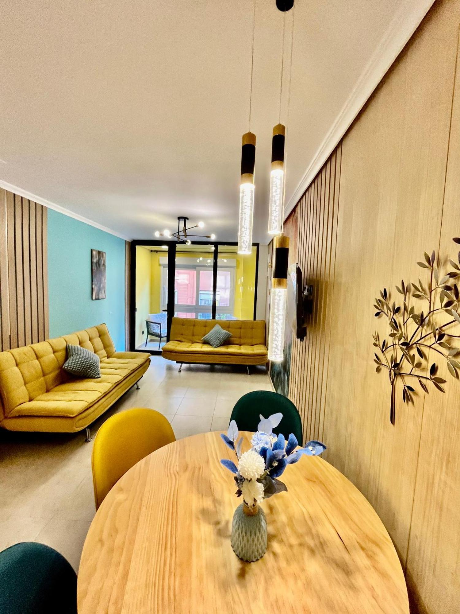 Elegante Apartamento Tres Colores Alicante Exterior foto